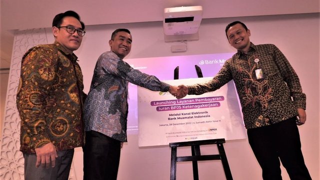 Bank Muamalat Fasilitasi Pembayaran Iuran BPJS Ketenagakerjaan