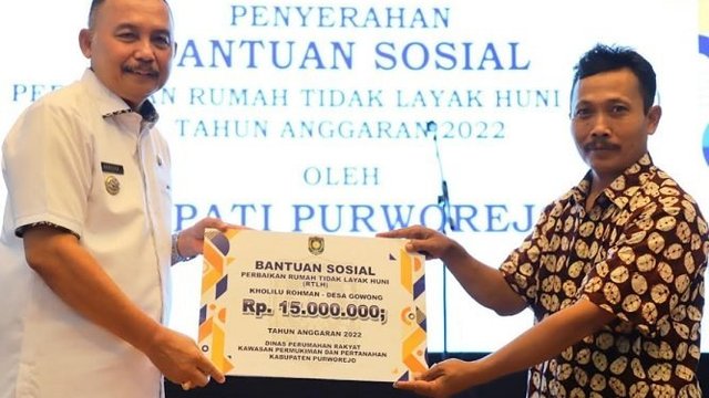 Dana RTLH di Purworejo Rp 5,97 Miliar Akhirnya Cair