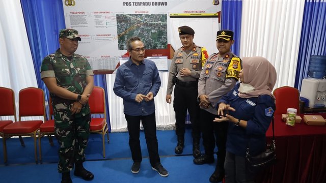 Forkominda Bantul Lakukan Monitoring Tahun Baru, Cek Posko Nataru di Jalur Wisata