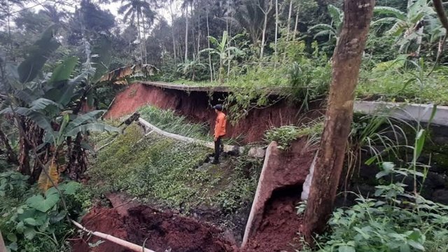 Hujan Deras Akibatkan Longsor di Beberapa Desa Wilayah Temanggung