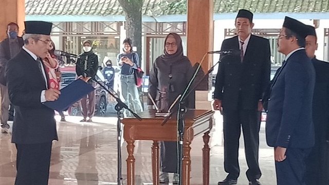 Agus Budi Raharja Jabat Sekda Kabupaten Bantul