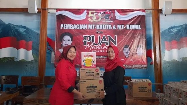 Diminta Turun ke Bawah, Kader PDIP Sragen Sisir Balita dan Ibu Hamil