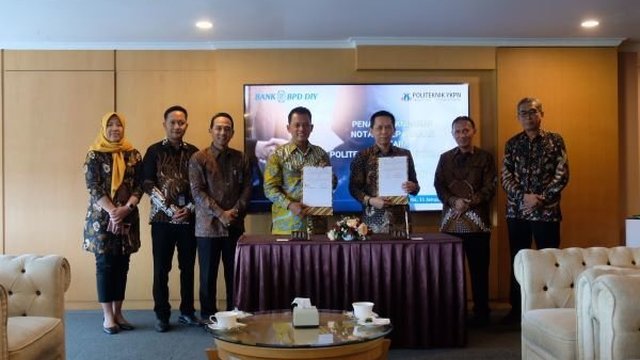 Bank BPD DIY Bangun Edu Smart Bank di Kampus Politeknik YKPN