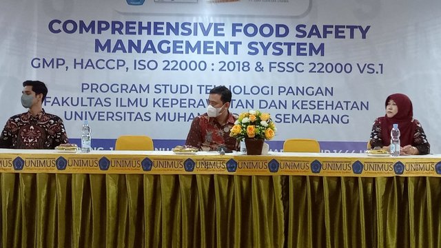 Mahasiswa Perlu Kuasai Sistem Manajemen Keamanan Pangan Komprehensif