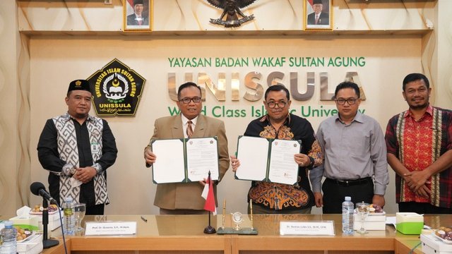 UPA dan Pemprov Kaltara Antusias Kolaborasi dengan Unissula