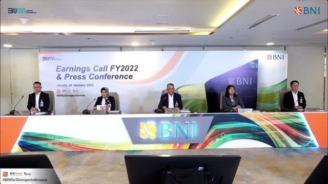 BNI Bukukan Laba Rp 18,31 Triliun pada 2022, Tertinggi Sepanjang Sejarah