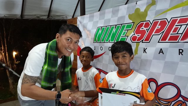 Nine Speed Jogjakarta Beri Penghargaan Atlet Berprestasi