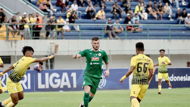 Yevhen Borong Dua Gol, PSS Perkasa di Demang Lehman