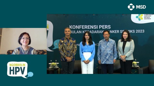 Pemerintah Ingin Tahun 2030 Indonesia Bisa Mengurangi Penderita Kanker Serviks