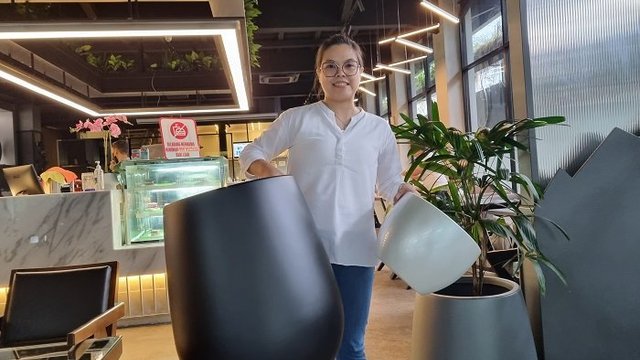 Berawal dari Hobi , Debie Sukses Bangun LivPlanters Saat Pandemi  
