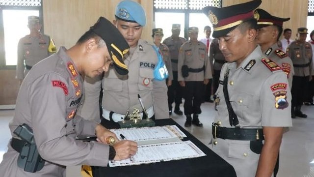 Kasat Reskrim Polres Sragen Berganti, Kapolres Minta Segera Adaptasi