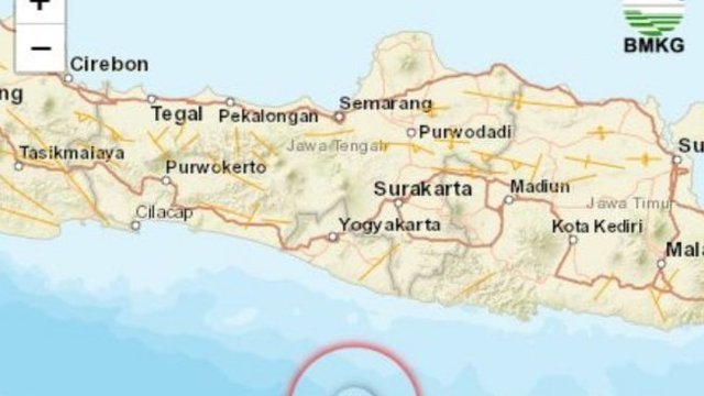 Gempa Bumi Landa Kulonprogo dan Gunungkidul