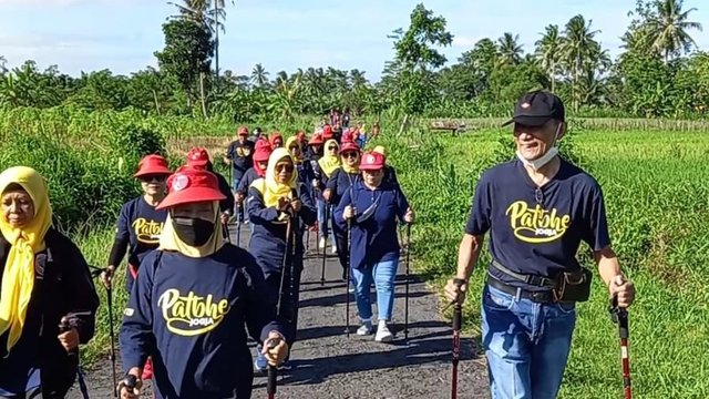 4B Nordic Klub Susuri Area Kaki Merapi