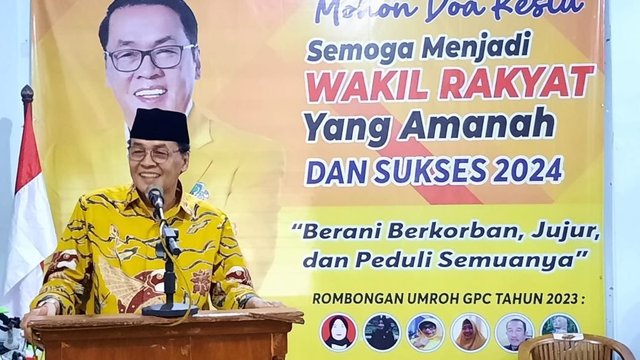 HUT Gandung Pardiman, Jalan Sehat Hadiah 4 Umroh