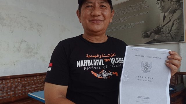Bambang Puji akan Gugat Pemkab Banyumas, Tanah Hak Milik Dibangun Pasar