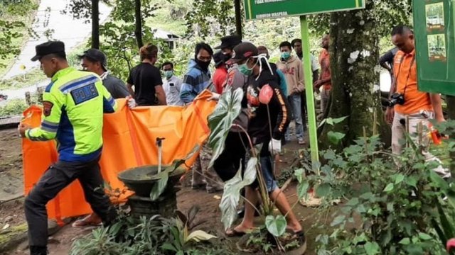 Asik Selfi di Grojogan Sewu Malah Temukan Potongan Kaki Manusia