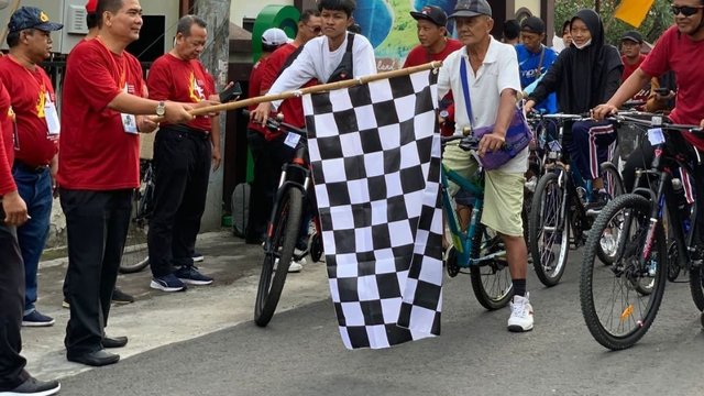 Fun Bike Lustrum ke- IX SMAN 1 Kasihan