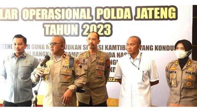 Evaluasi Kinerja Menjelang Tahun Politik, Polda Jateng Laksanakan Gelar Operasional