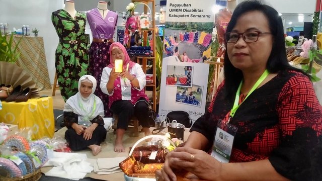 UMKM Disabilitas Unjuk Gigi di Indogreen Forestry & Environment Expo