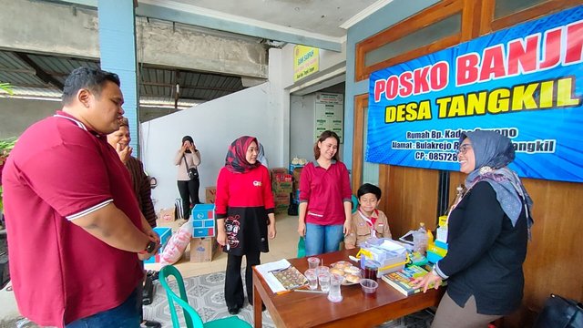 PDIP Peduli Banjir Sragen, Penuhi Kebutuhan Posko Pengungsi