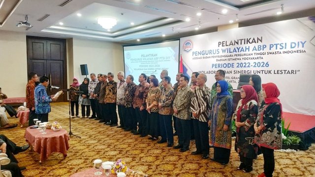 Dilantik, ABP PTSI DIY Siap Majukan Pendidikan Indonesia