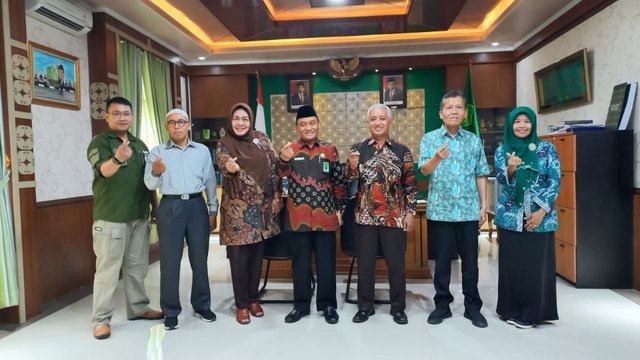 Pindah Kantor, Pimpinan Baznas DIY Pamit Kakanwil