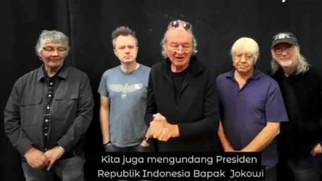 Deep Purple Konser di Solo, Dibuka Good Bles Bakal Dihadiri Presiden Jokowi