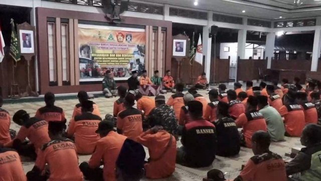 Untuk Kesembuhan David Ozora, Anggota GP Ansor dan Banser Bantul Jogja Doa Bersama
