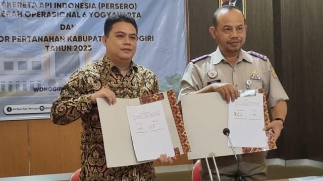 PT KAI Lakukan Mapping Aset di Wonogiri