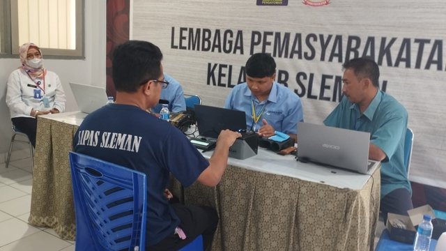 Jelang Pilpres, Warga Binaan Lapas Cebongan Rekam e-KTP