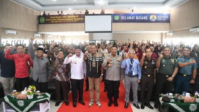 Goes to Campus Bergeser dari Jogja ke Bengkulu, Wamenkumham Terus Sosialisasikan KUHP