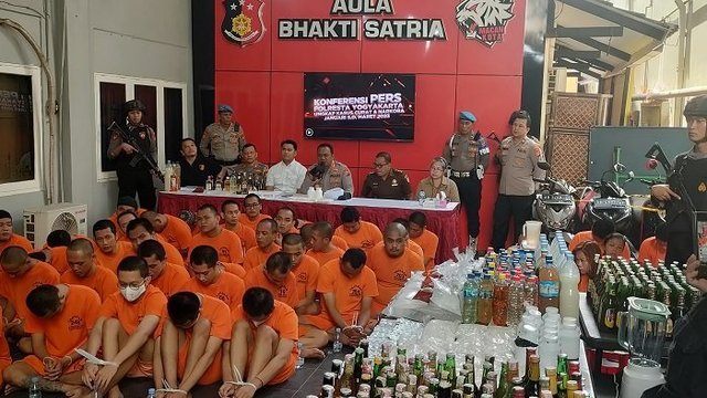 Rilis Kinerja dan Pemusnahan BB, Polresta Jaga Keamanan Kondusif Jelang Ramadan
