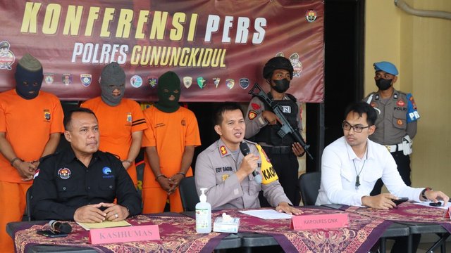 Gunakan Kunci Magnet, 3 Tersangka Curanmor Dibekuk