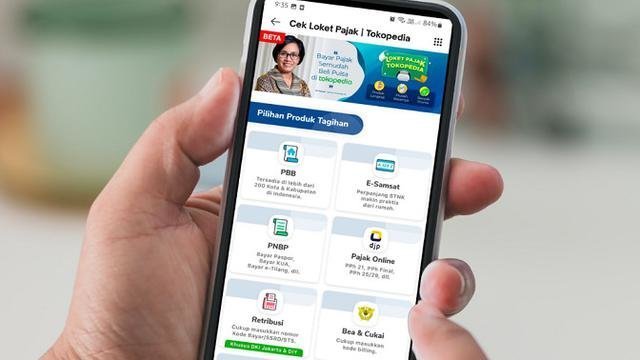Asyik Pembayaran SPT Pajak Bisa Lewat Tokopedia