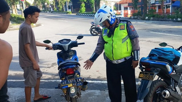 Satlantas Polres Boyolali Tindak 384 Pelanggar Lalu Lintas