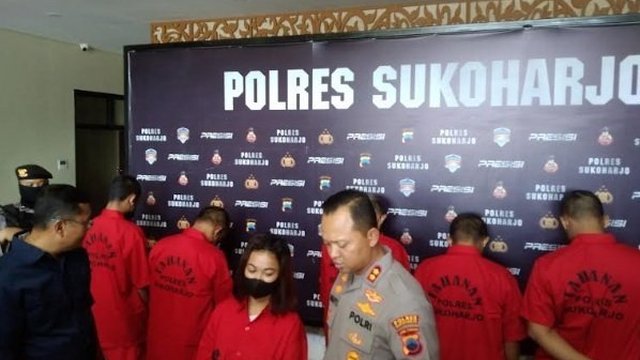 Tujuh Tersangka Narkoba Ditangkap, 109,83 Gram Sabu Diamankan