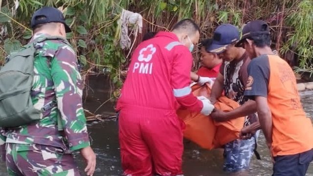 Diduga Hasil Hugel, Mayat Bayi Ditemukan di Sungai Bedog