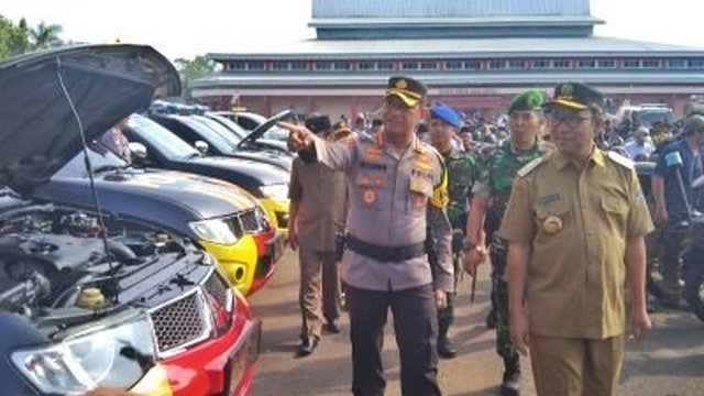 Pengamanan Jalur Selatan dan Tengah Polresta Banyumas Turunkan 580 Personel