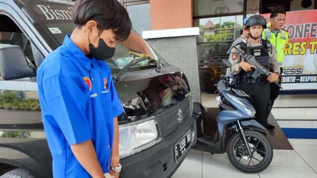 Video Aksi Tabrak Lari Viral, Pelaku Ditangkap Polisi