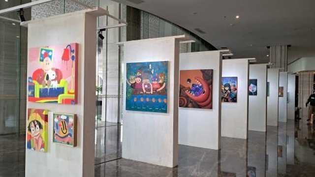 Angkat Potensi Seniman Lokal, The RAH Gallery London Gelar Pameran Lukisan di Yogya