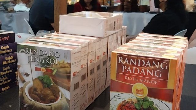 BRI Bawa Restu Mande Produsen Makanan Minang Mendunia