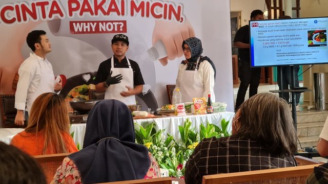 Kampanyekan 'Cinta Pakai Micin Why Not?' P2MI Luruskan Hoaks soal MSG