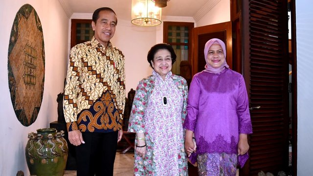 Lanjutan Lebaran, Jokowi Silaturahmi ke Megawati