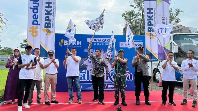 BPKH Lepas 500 Pemudik DIY untuk Balik Kerja ke Jabodetabek