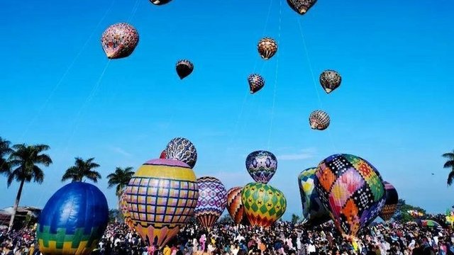 Wonosobo Juga Punya Festival Balon Udara Ala Cappadocia