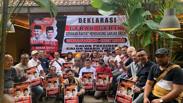 Gabungan Relawan Gerak Gerik Halalbihalal di Bandung