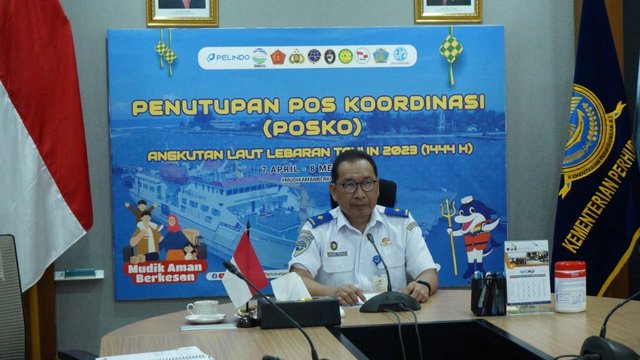 Lancar dan Terkendali, Posko Angkutan Laut Lebaran Resmi Ditutup