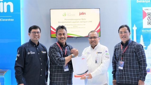 Gandeng Jalin, Bank Muamalat Perluas Jaringan Sistem Pembayaran