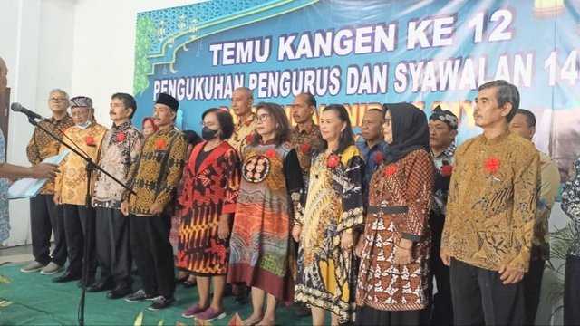 Temu Kangen, Syawalan dan Pengukuhan Pengurus Paguyuban 'NIP 17 DIY'