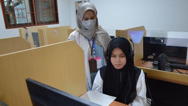 3 Penyandang Disabilitas Tunanetra Berjuang di UTBK SNBT